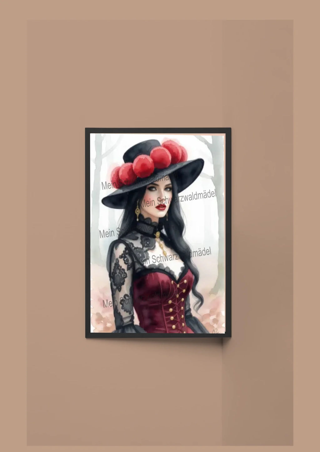poster mit rahmen v