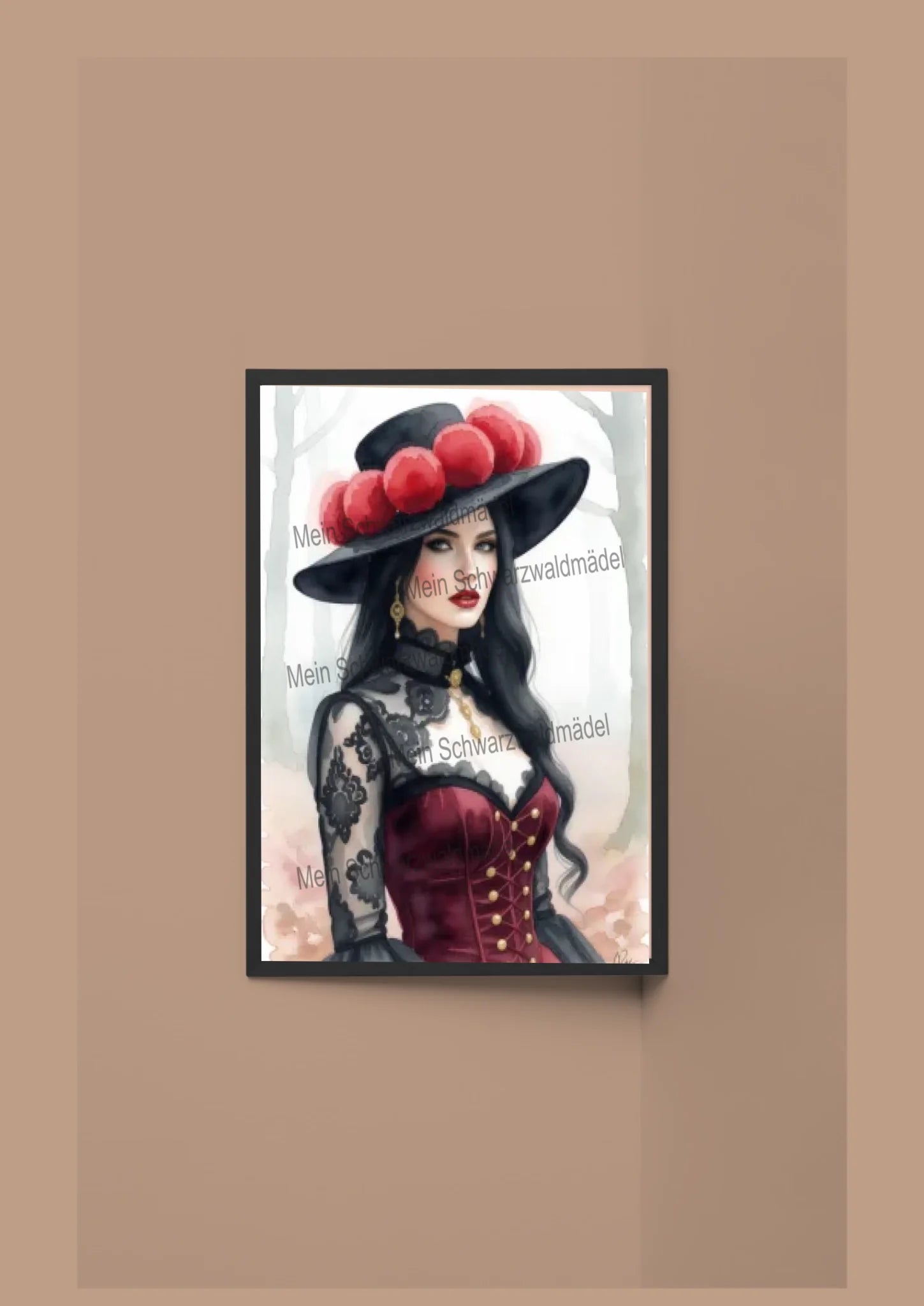 poster mit rahmen v