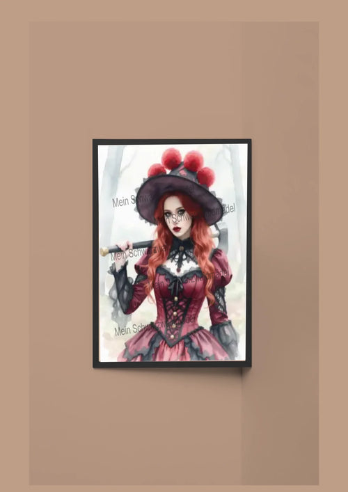 poster mit rahmen v