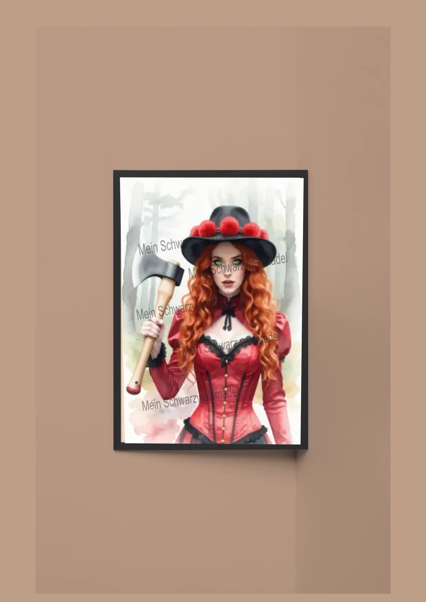 poster mit rahmen v