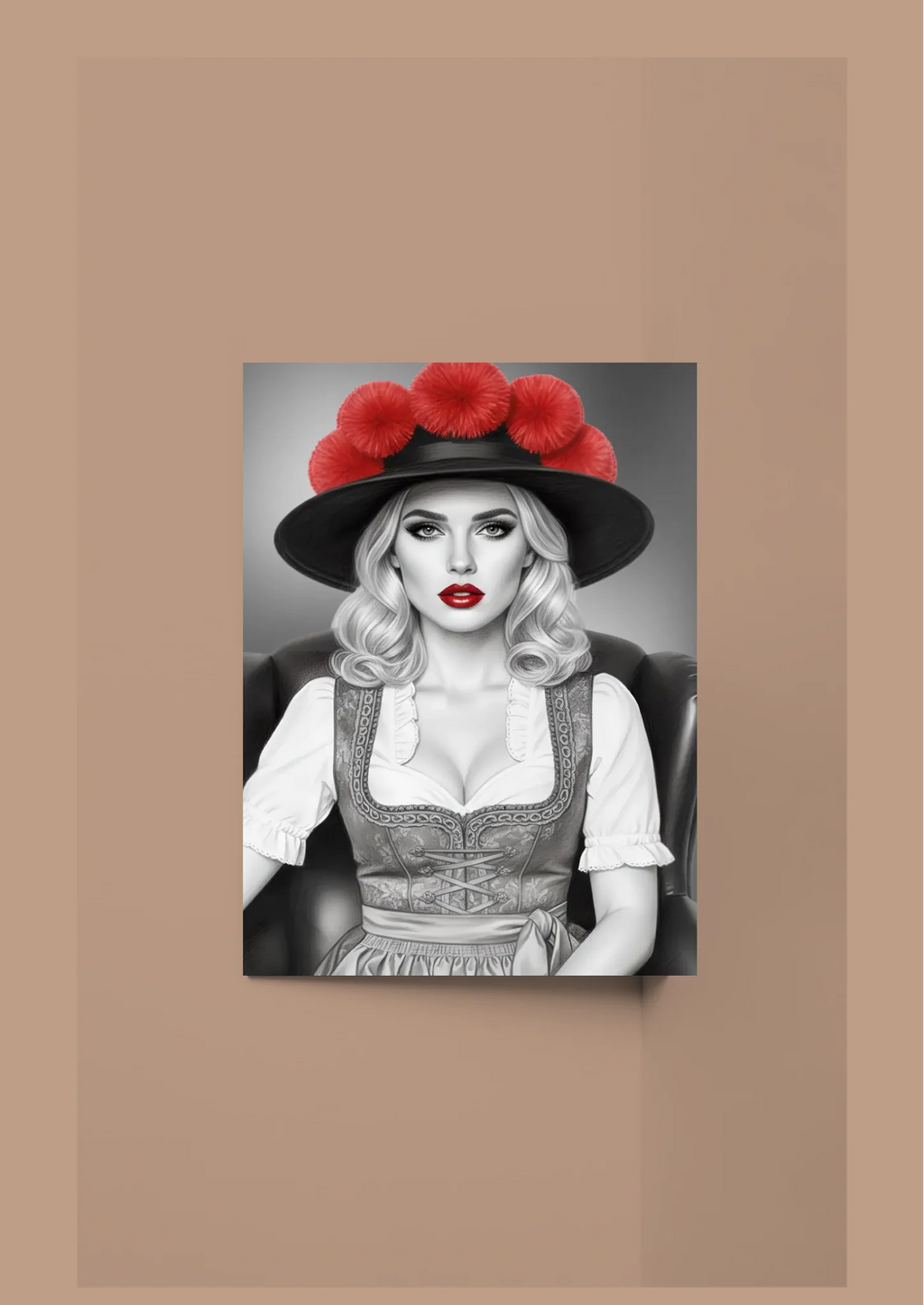 poster mit rahmen v