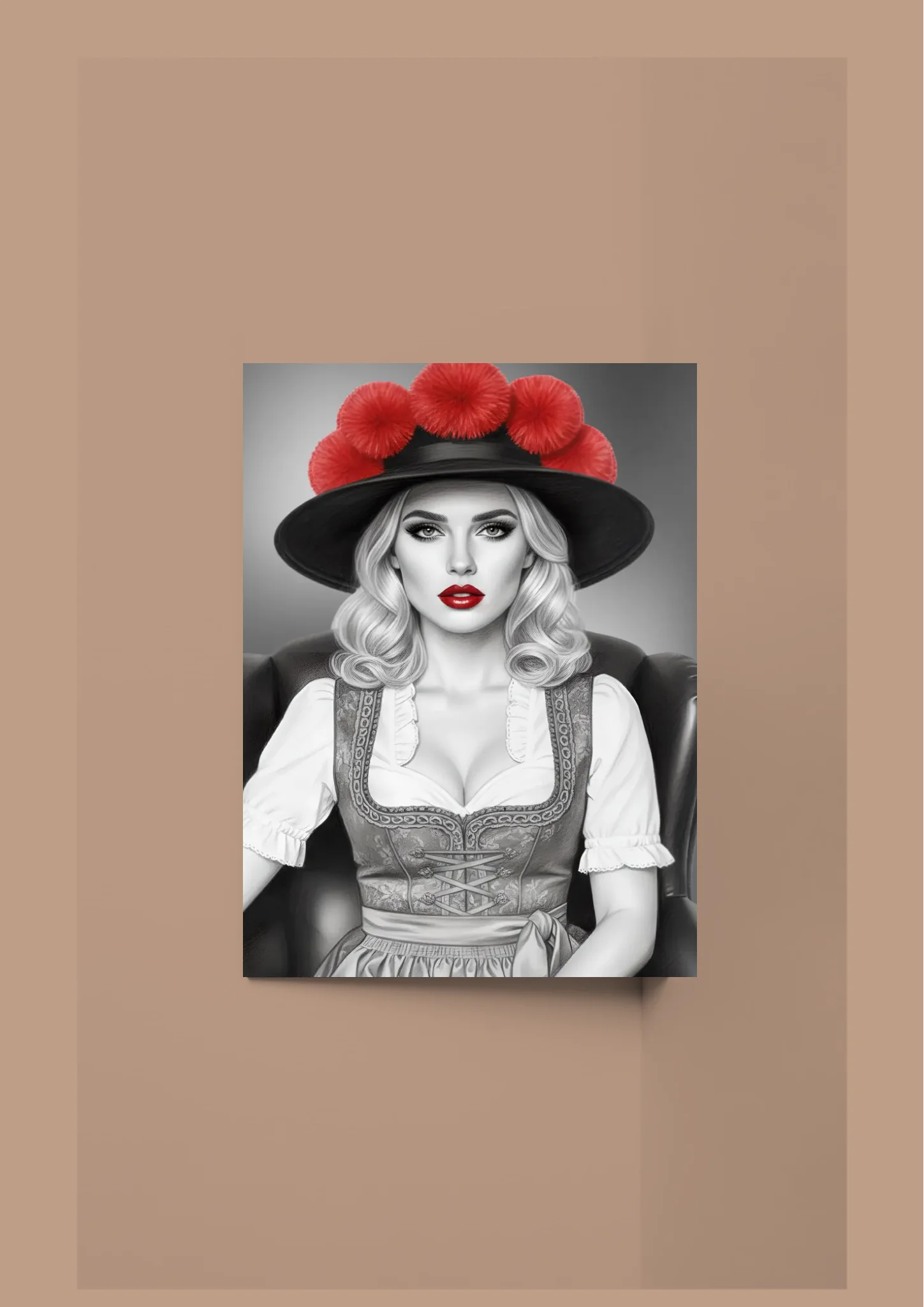 poster mit rahmen v