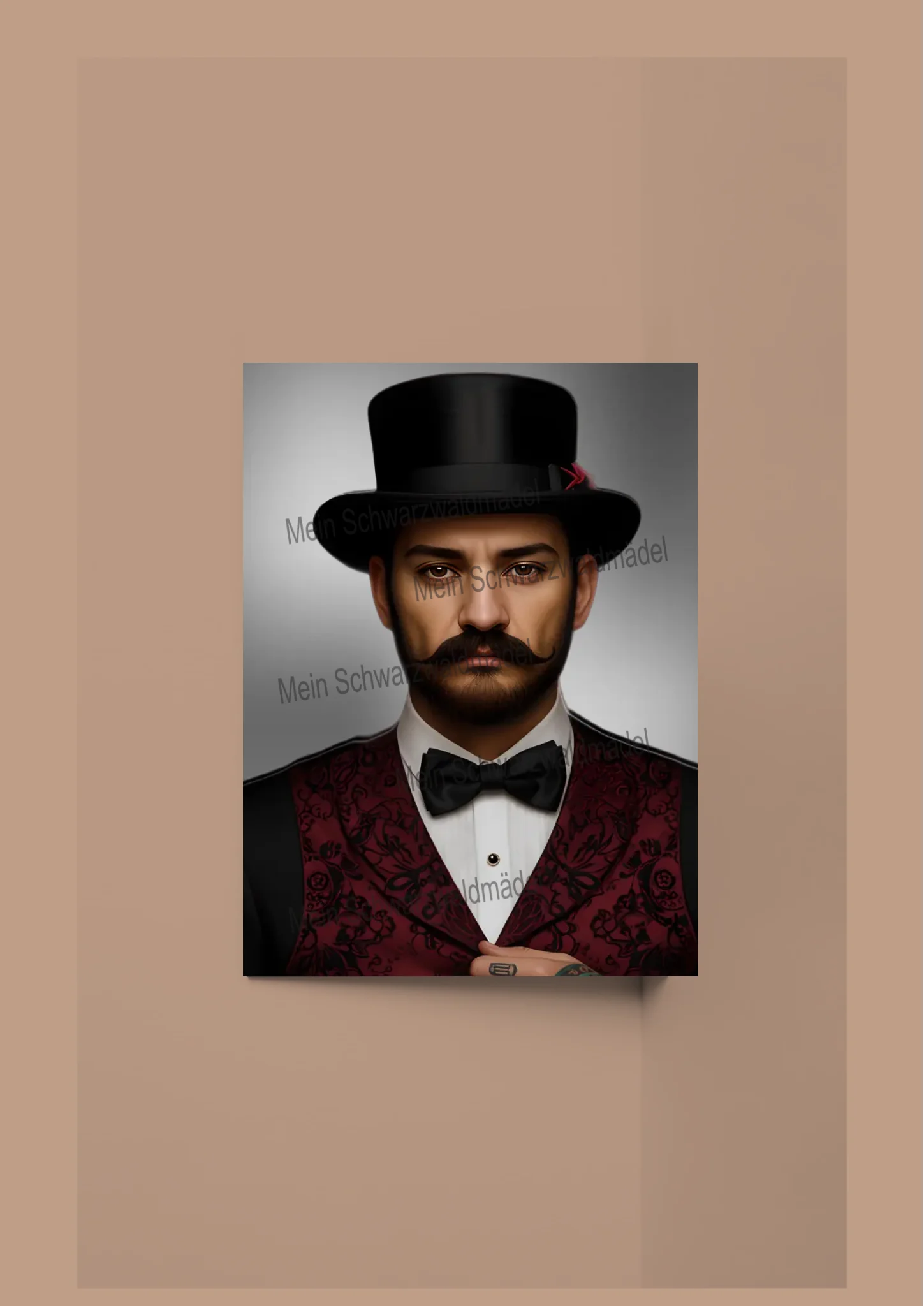 poster mit rahmen v