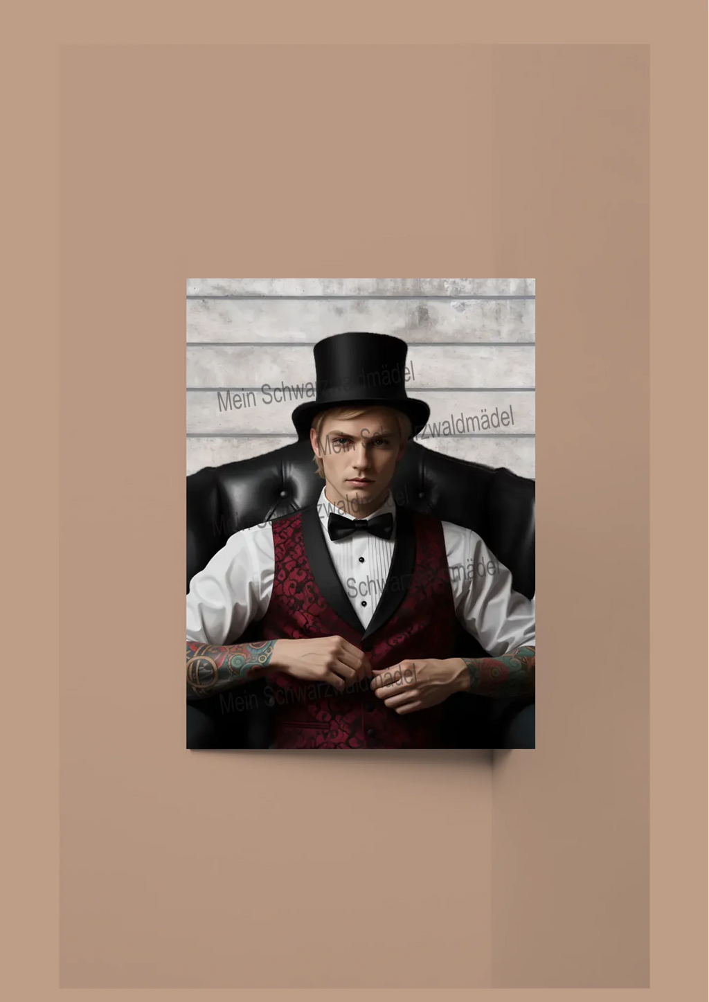 poster mit rahmen v