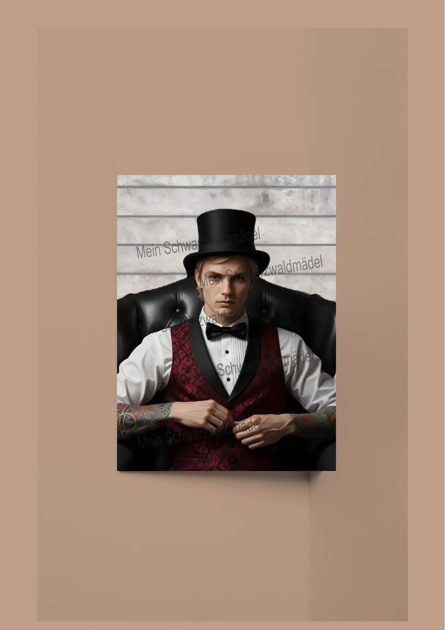 poster mit rahmen v