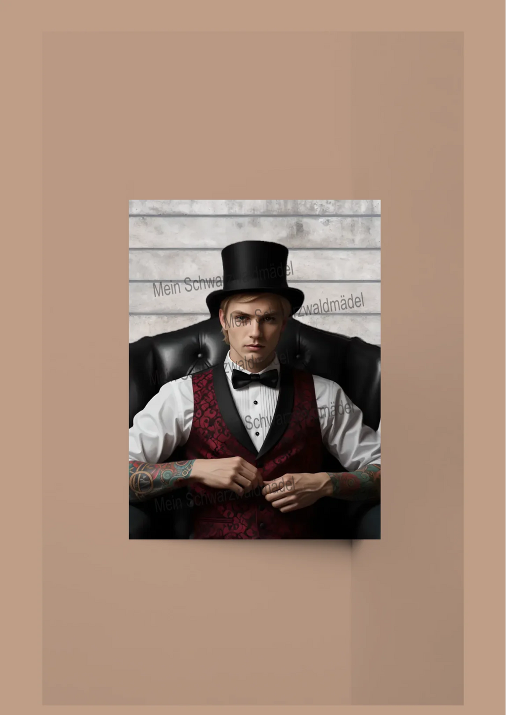 poster mit rahmen h.