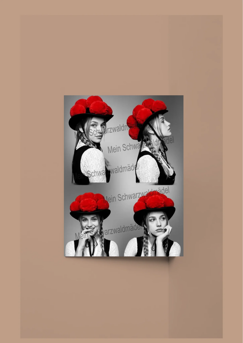 poster mit rahmen v